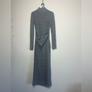 Zara Gray Long Sleeve Dress